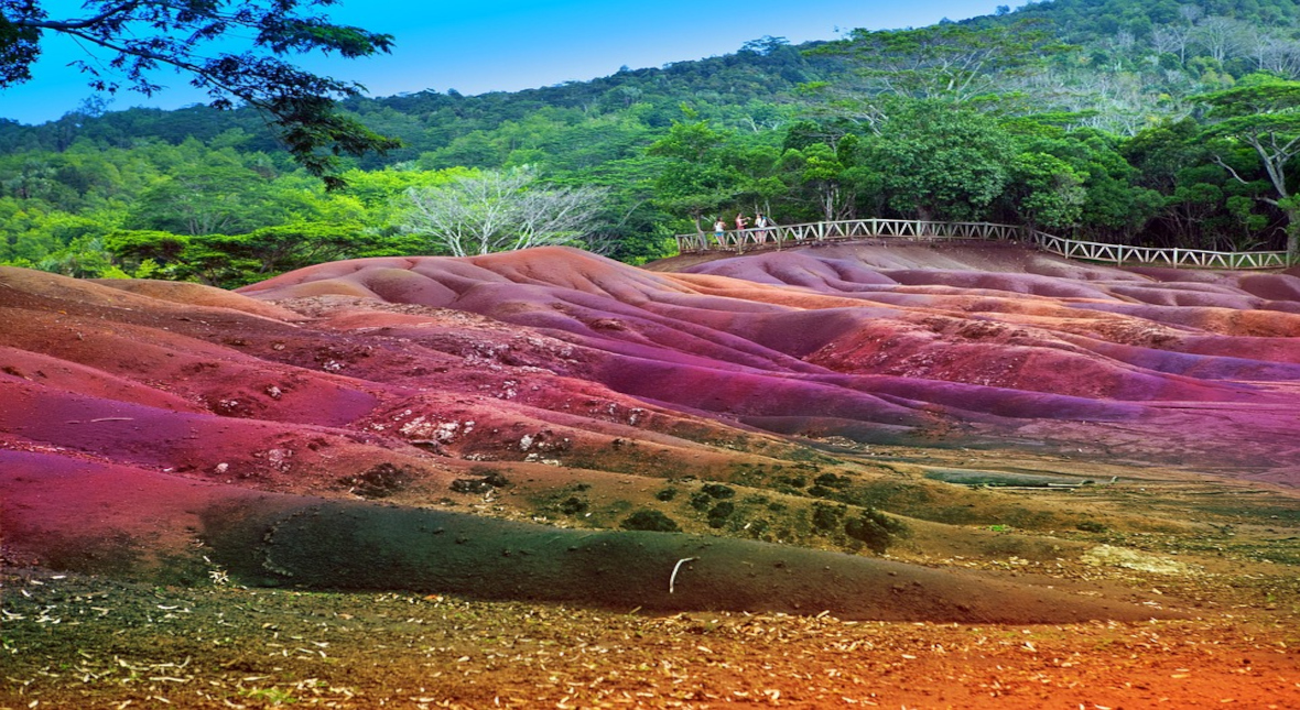 the Coloured Earths of Chamarel