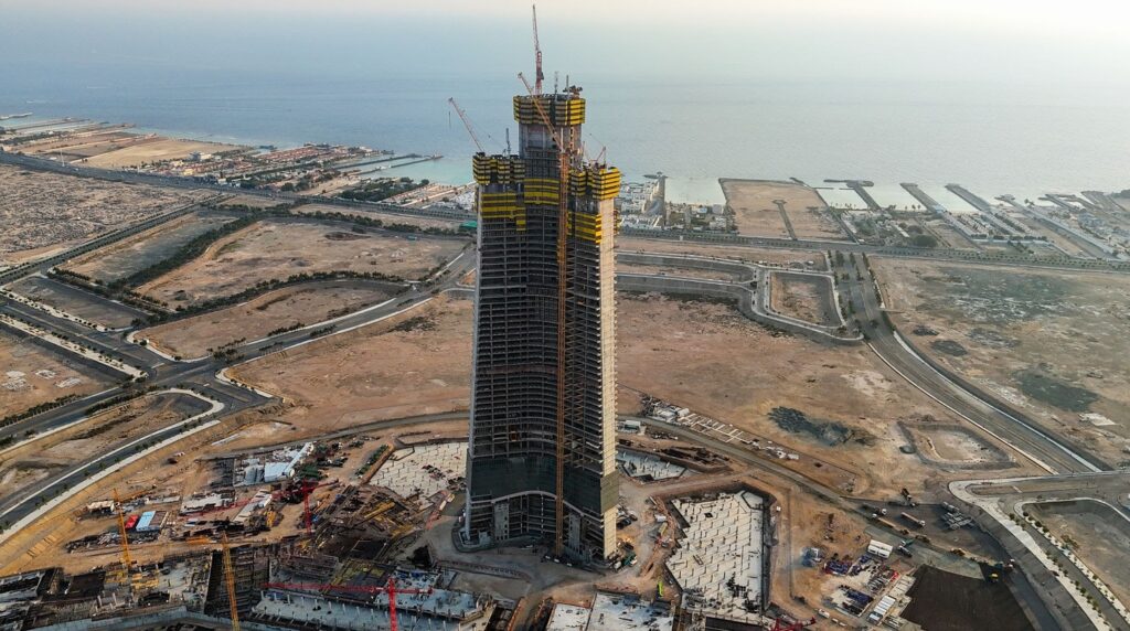 Jeddah Tower in progress